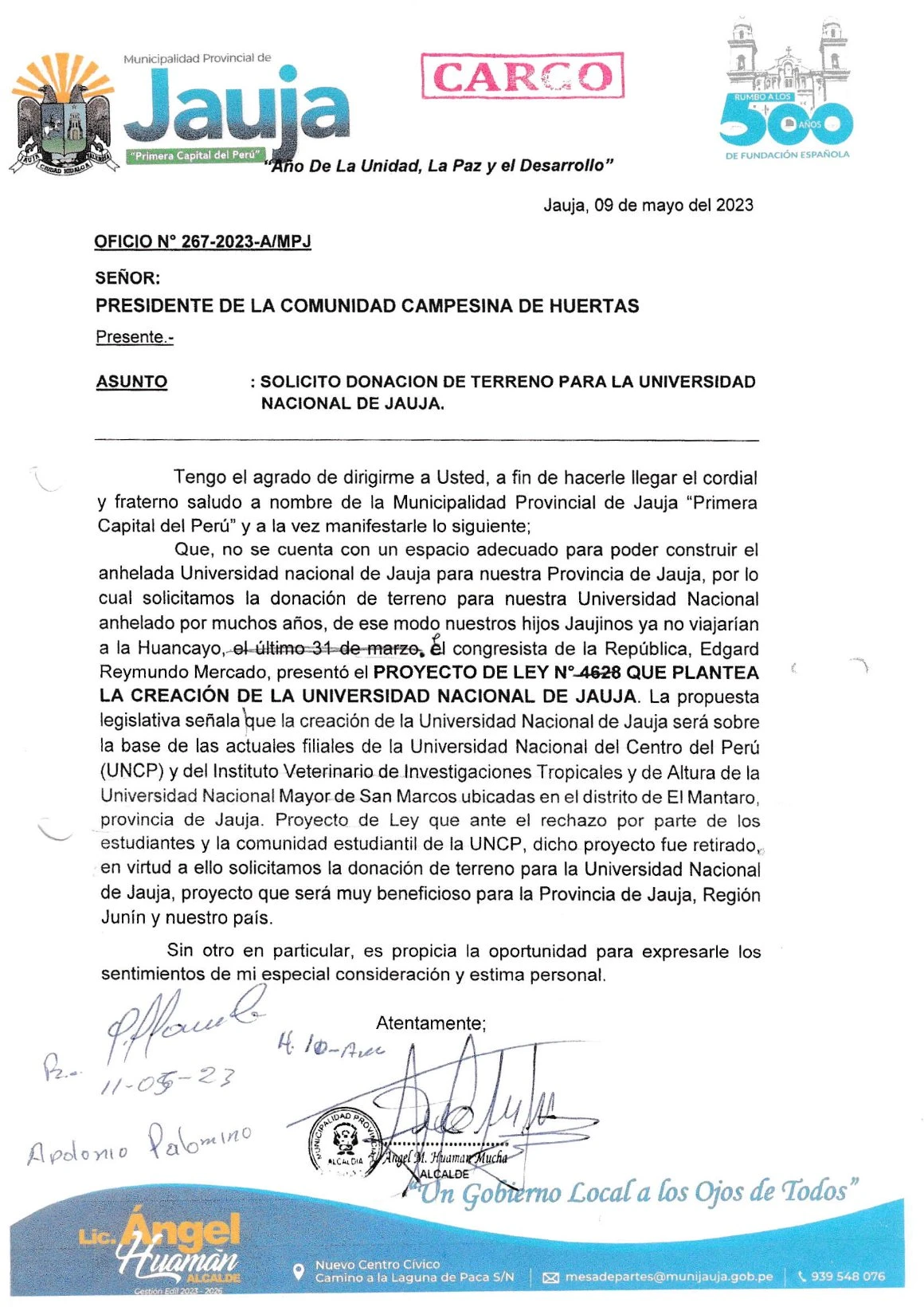 Oficio 5